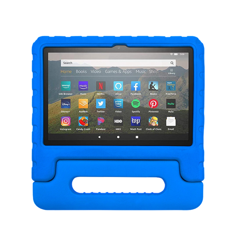 Étui pour tablette Rixus RXTC06 pour enfants pour Apple iPad Pro 11 pouces (2022, 2021, 2020, 2018), iPad Air 4 10,9 pouces (2020) Bleu