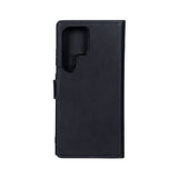 Portefeuille magnétique amovible Rixus Duo pour Samsung Galaxy S23 Ultra Noir