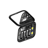 Kit adaptateur USB multifonction pour carte câble Rixus RXUC16, noir miroir