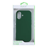 Coque souple en TPU Rixus avec MagSafe pour Apple iPhone 17 vert foncé