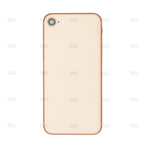 Boîtier pour Apple iPhone 8 avec petites pièces, couleur or, OEM