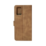 Rixus Bookcase pour Samsung Galaxy A51 4G, A51 5G Marron clair