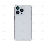 Boîtier avec petites pièces en titane blanc OEM pour Apple iPhone 15 Pro Max
