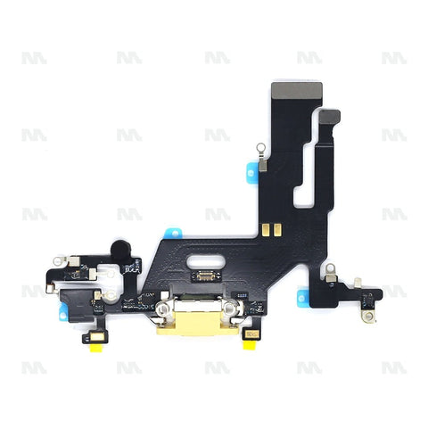 Connecteur de charge pour Apple iPhone 11 – Jaune – Reconditionné
