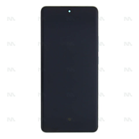 Chassis + Ecran Officiel Service Pack + Vitre pour Oppo Reno 10 Pro 5G (CPH2525) - Silvery Grey