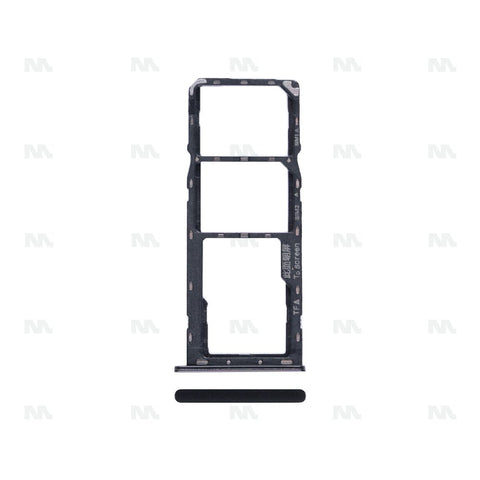 Support pour carte SIM pour Samsung Galaxy A20s A207F - Noir - OEM