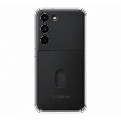 Étui Samsung Galaxy S23 (SM-S911B) + porte-cartes EF-MS911CBEGWW - Noir