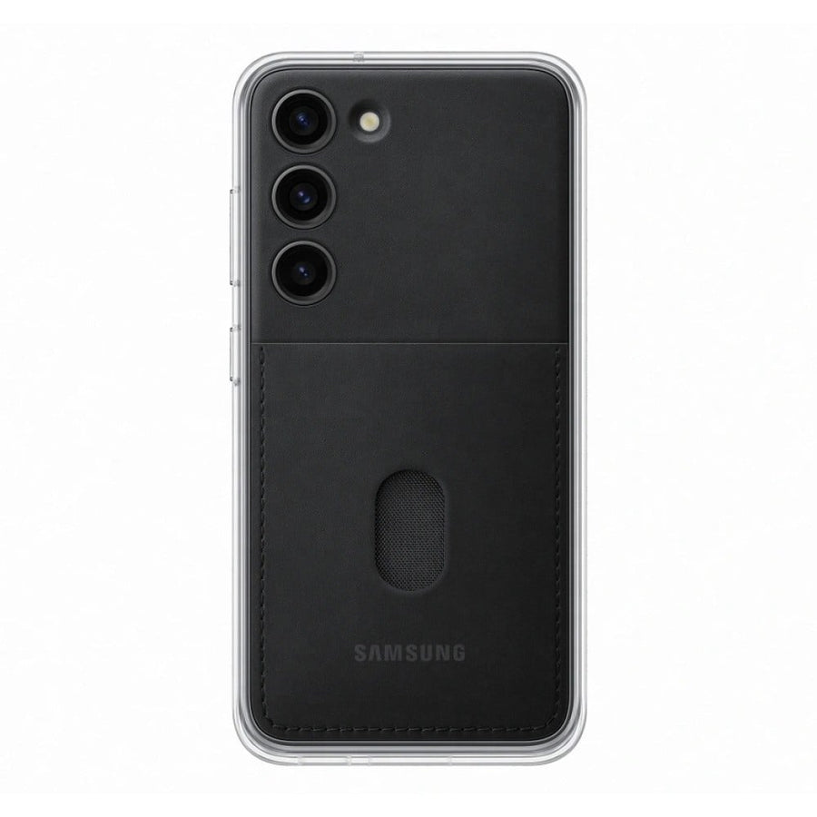 Étui Samsung Galaxy S23 (SM-S911B) + porte-cartes EF-MS911CBEGWW - Noir