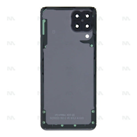 Vitre arrière pour Samsung Galaxy M33 5G M336B avec objectif blanc OEM