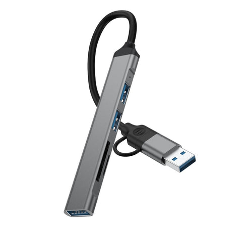 Adaptateur multiport Rixus RXHU05 USB-C 2 en 1