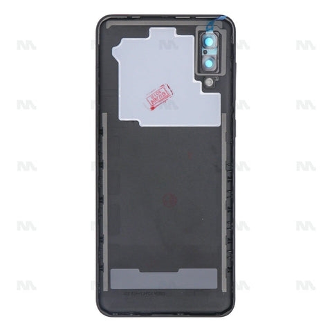 Vitre arrière pour Samsung Galaxy A02 A022F avec objectif noir OEM