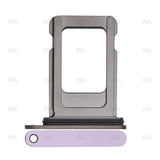 Support de carte SIM violet foncé reconditionné pour Apple iPhone 14 Pro