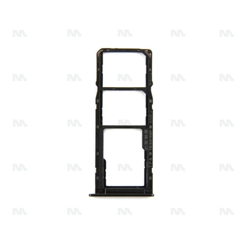 Support pour carte SIM pour Samsung Galaxy A10s A107F - Noir - OEM