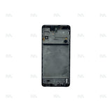 Chassis + Ecran Officiel Service Pack + Vitre pour Samsung Galaxy M51 M515F - Celestial Black