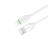 Câble de données Rixus RXU81A Boost Lightning 1 m blanc