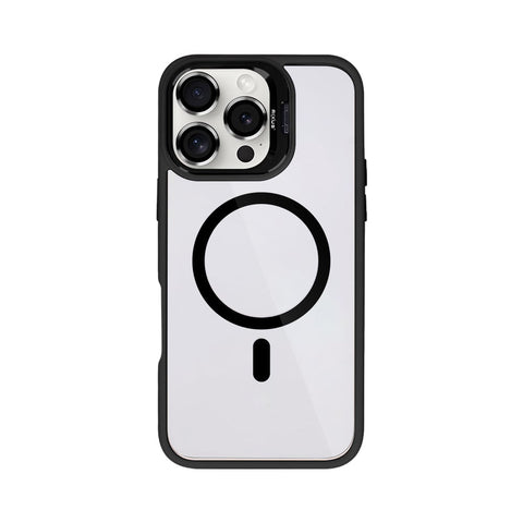 Étui Rixus Classic 03 avec MagSafe pour Apple iPhone 16 Pro Max Noir