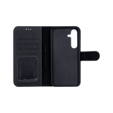 Portefeuille magnétique amovible Rixus Duo pour Samsung Galaxy S24 Plus Noir