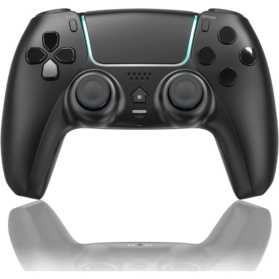 Manette de jeu sans fil Bluetooth pour PlayStation 4 T28 noire