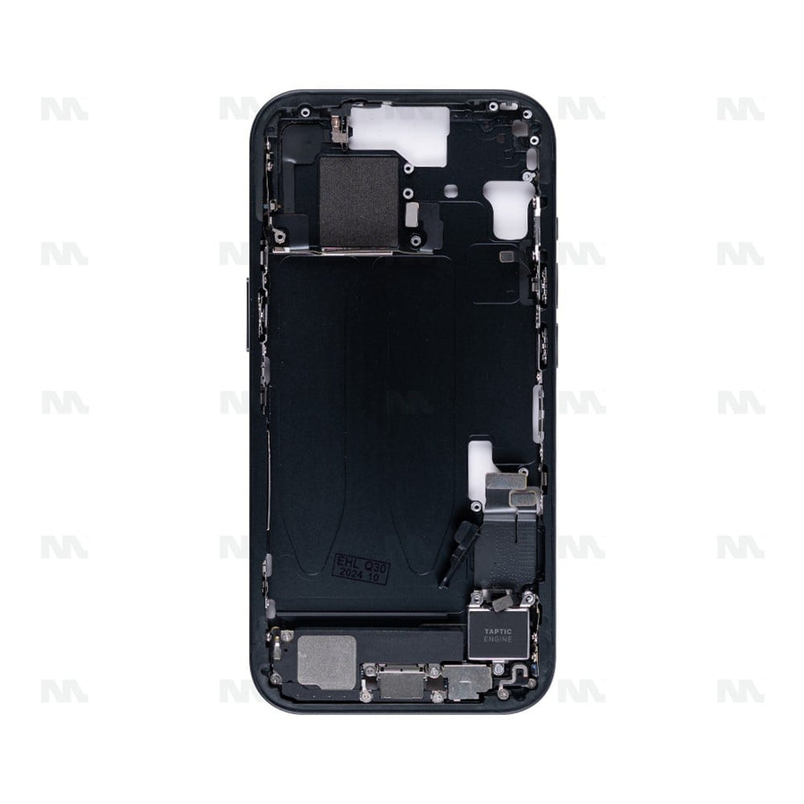 Cadre central pour Apple iPhone 15 – Noir – OEM