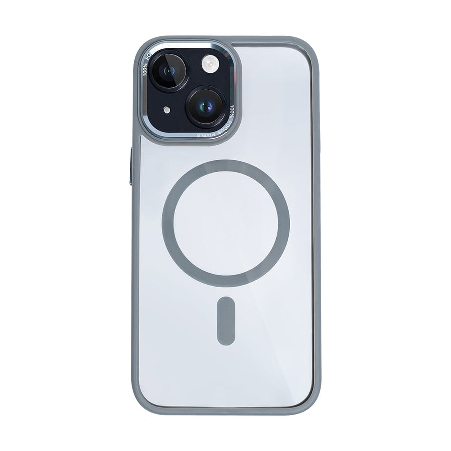 Étui Rixus Classic 04 avec MagSafe pour Apple iPhone 15 Plus Gris