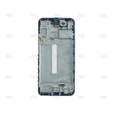 Chassis + Ecran Officiel Service Pack + Vitre pour Samsung Galaxy A25 A256B - Noir