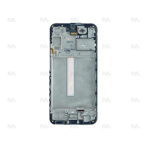 Chassis + Ecran Officiel Service Pack + Vitre pour Samsung Galaxy A25 A256B - Noir