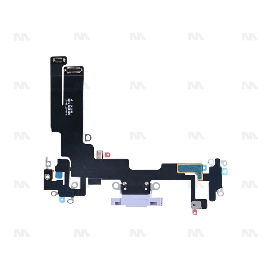 Connecteur de charge pour Apple iPhone 14 – Violet – Reconditionné
