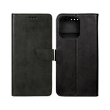 Rixus Bookcase pour Apple iPhone 16 Pro Noir