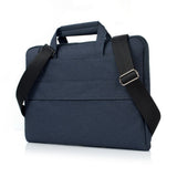 Housse pour ordinateur portable avec bandoulière 13, 14,2 pouces Bleu marine