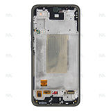 Chassis + Ecran Officiel Service Pack + Vitre pour Samsung Galaxy A36 A366B - Noir