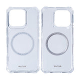 Étui antichoc Rixus Armor-X avec MagSafe pour Apple iPhone 16 Pro transparent