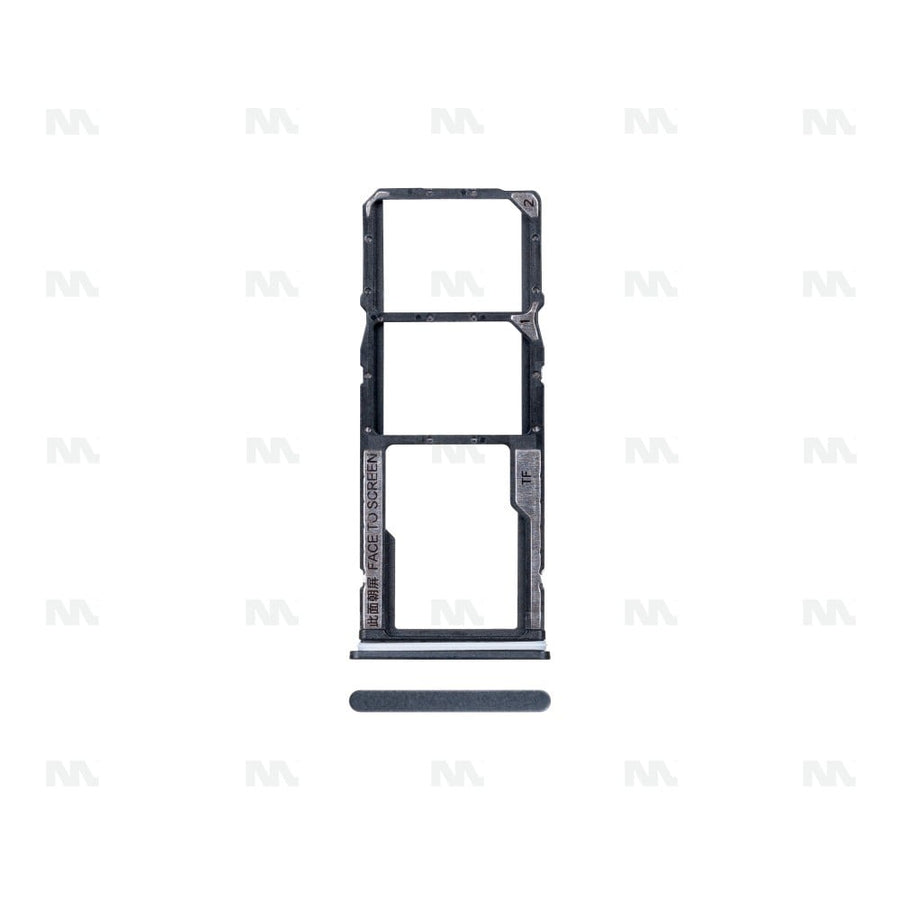 Support pour carte SIM pour Xiaomi Redmi 12C - Gris graphite - OEM