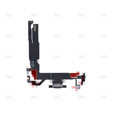 Connecteur de charge pour Apple iPhone 16 – Noir – Reconditionné
