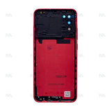 Vitre arrière pour Samsung Galaxy A02s A025F avec objectif rouge OEM