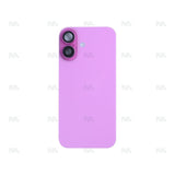 Vitre Arrière avec NFC, cadre de caméra agrandi pour Apple iPhone 16 – Rose – Reconditionné