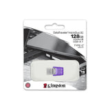 Clé USB Kingston DataTraveler MicroDuo 3C 128 Go 200 Mo/s double port USB-A + USB-C