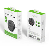 Adaptateur secteur de voyage Rixus RXHC27B UE noir