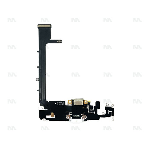 Connecteur de charge pour Apple iPhone 11 Pro Max – Finition mate argent – Reconditionné