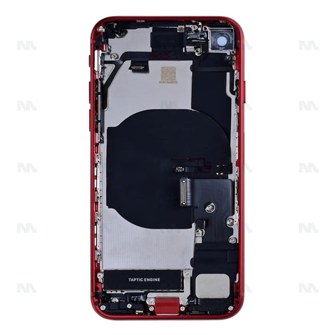 Boîtier avec petites pièces pour Apple iPhone SE (2022) – Rouge – OEM