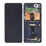 Chassis + Ecran Officiel Service Pack + Vitre pour Samsung Galaxy Z Flip7 F766B - Jet Black