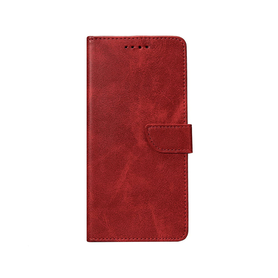 Bibliothèque Rixus pour Samsung Galaxy A36 Rouge foncé
