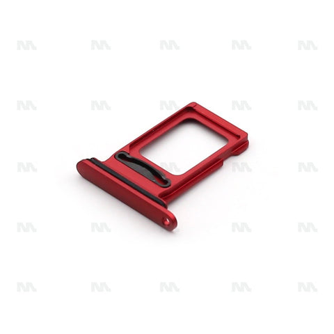 Support de carte SIM rouge reconditionné pour Apple iPhone XR