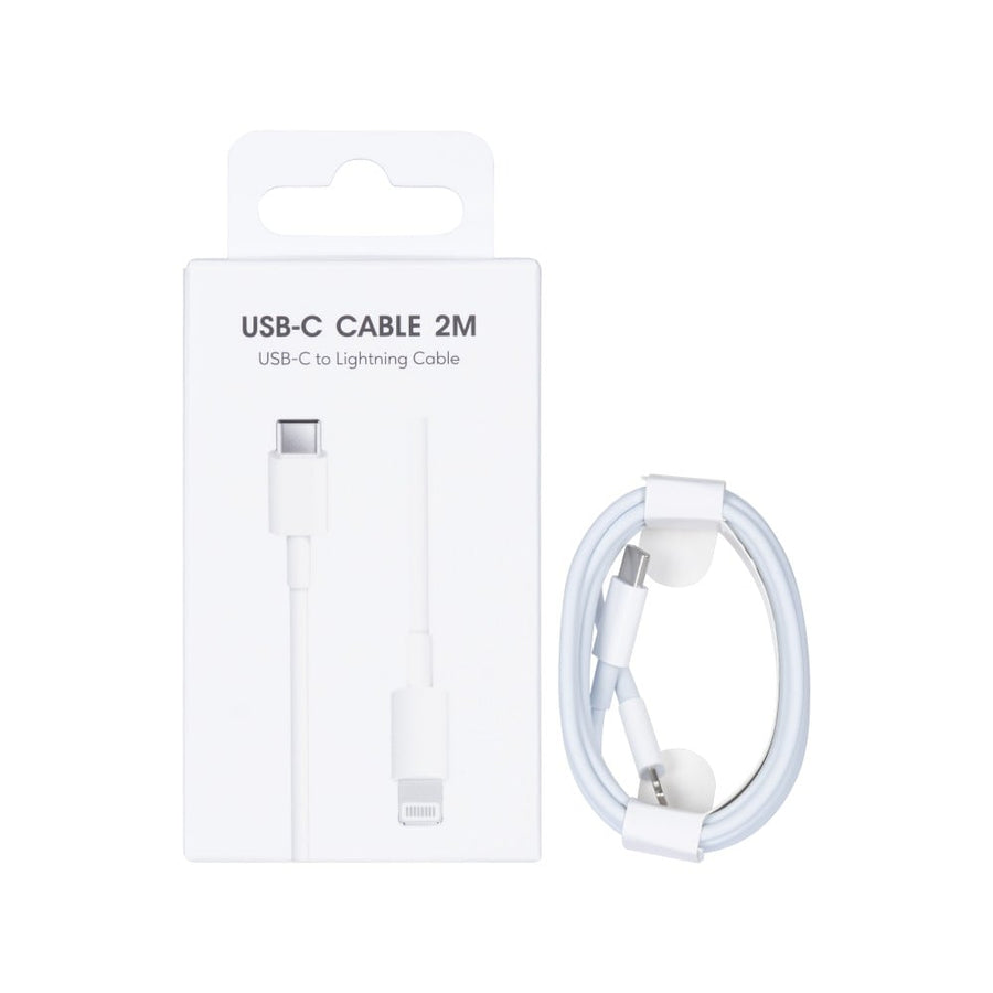 Câble Apple USB-C vers Lightning 2 m, boîte de vente au détail