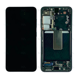 Chassis + Ecran Officiel Service Pack + Vitre pour Samsung Galaxy S23 S911B - Phantom Black