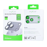 Protection ultra transparente pour appareil photo Rixus pour Apple iPhone 17 Pro Argent