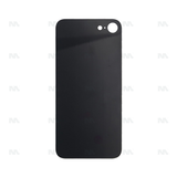 Vitre Arrière pour Apple iPhone 8, cadre d'appareil photo agrandi – Blanc - Compatible