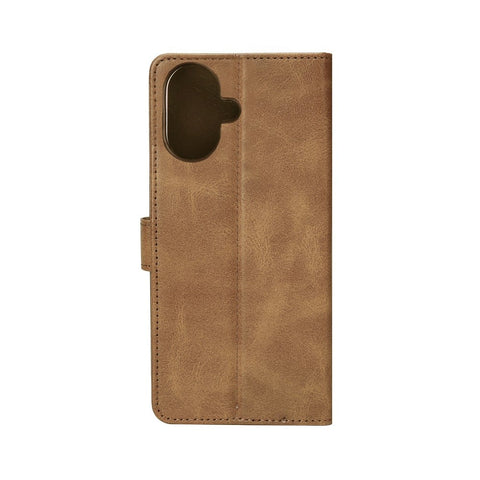 Bibliothèque Rixus pour Samsung Galaxy A07 Marron clair