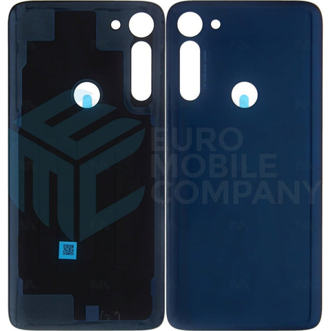 Vitre arrière pour Motorola Moto G8 Power sans objectif – Capri Blue – Original