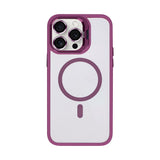 Étui Rixus Classic 03 avec MagSafe pour Apple iPhone 15 Pro rose foncé