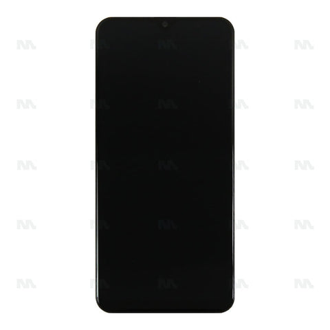 Chassis + Ecran Officiel Service Pack + Vitre pour Samsung Galaxy A30s A307F - Noir